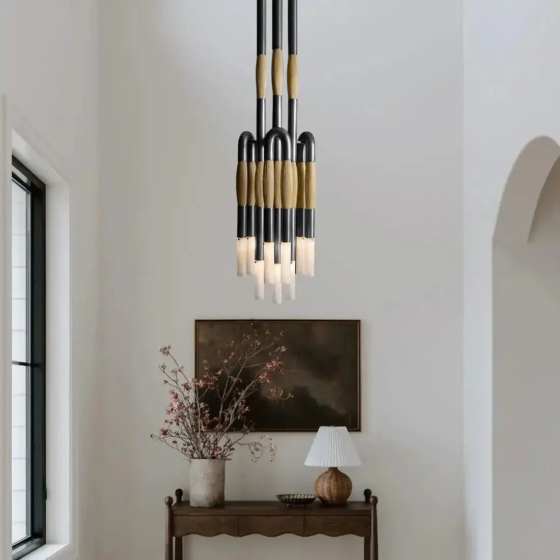 Modern Heritage Horsehair 9 - Light Pendant Unique Luxury Light Fixture - Joyfuzzy