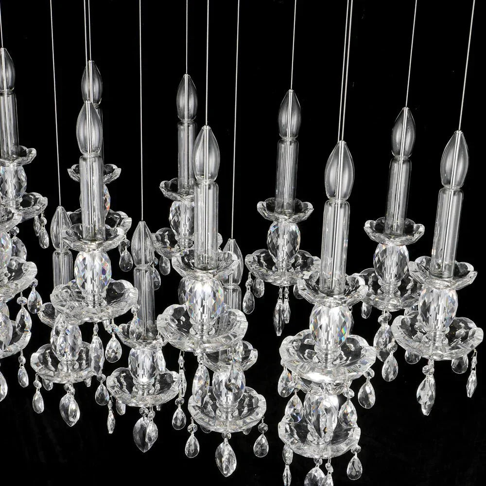 Modern Linear Crystal Lighting - Joyfuzzy