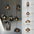 Modern Pendant Fixture light For 2 Story Foyer /Enterway /Staircase - Joyfuzzy