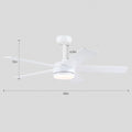 Modern Recessed Ceiling Fan Light - Joyfuzzy