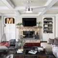 Modern Recessed Ceiling Fan Light - Joyfuzzy