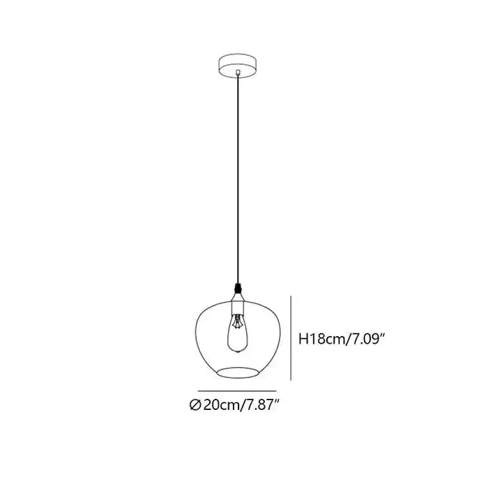 Modern Smoke Gray Glass Lamp Designer Chandelier - Joyfuzzy
