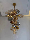 Modern Wine Glass Shape Chandelier Italian Light Luxury Light Fixture for Dining Room/Living Room - Linear/L31.5