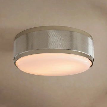 Monroe Flush Mount Polished Nickel