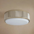 Monroe Flush Mount Polished Nickel