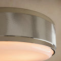 Monroe Flush Mount Polished Nickel