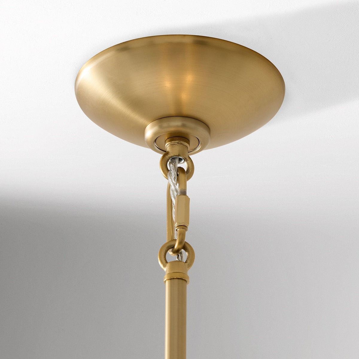 Murano Chandelier (22") White - Joyfuzzy