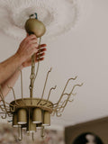 Murano Chandelier – 36 tubes – Alabaster white - Joyfuzzy