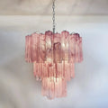 Murano Chandelier – 48 tubes – Alabaster Pink - Joyfuzzy