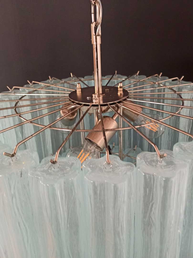 Murano Chandelier – 52 tubes – Opal - Joyfuzzy