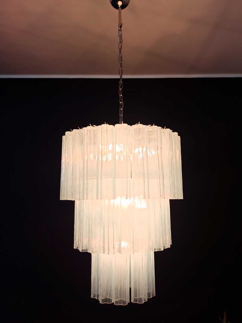 Murano Chandelier – 52 tubes – Opal - Joyfuzzy