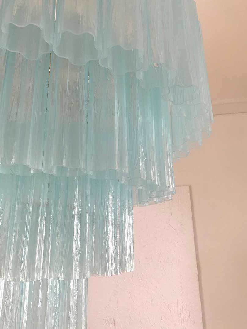 Murano Chandelier – 78 tubes – Opal - Joyfuzzy