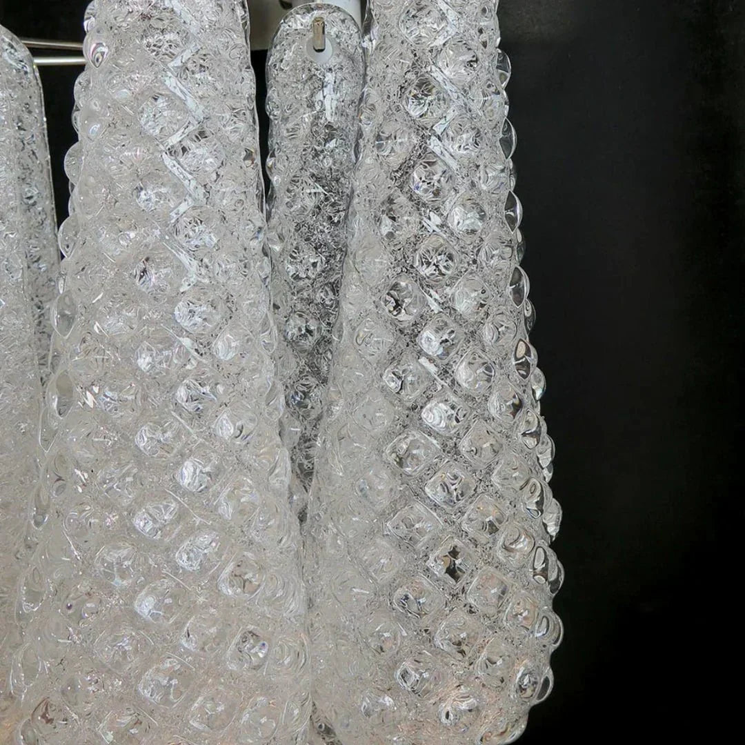 Murano Petals White Wall Light 13.4" - Dia 13.4″(34cm) x H 17.7″(45cm) Set Of 2WhiteJoyfuzzy