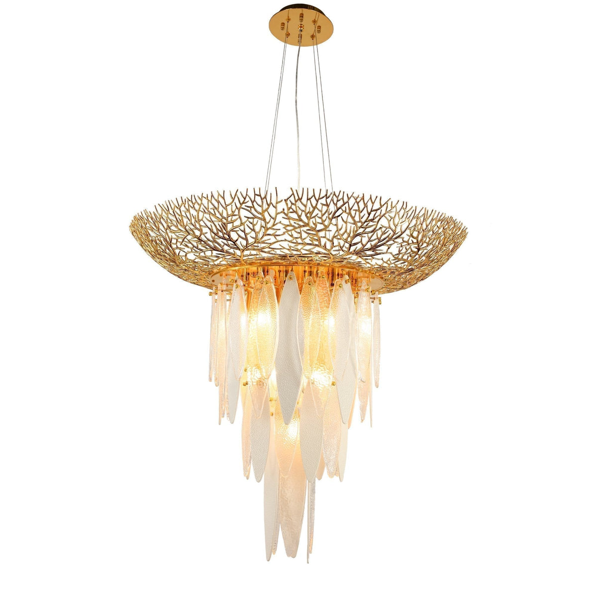 Natalie Branching Chandelier - 34"W x 29"HJoyfuzzy