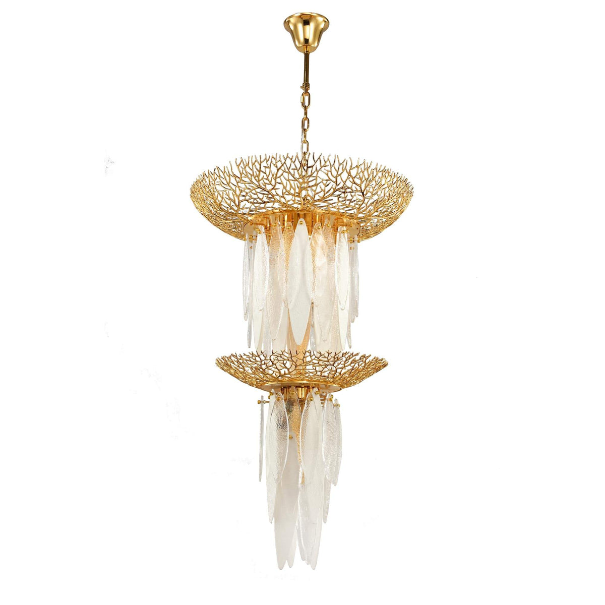 Natalie Branching Chandelier - 34"W x 29"HJoyfuzzy