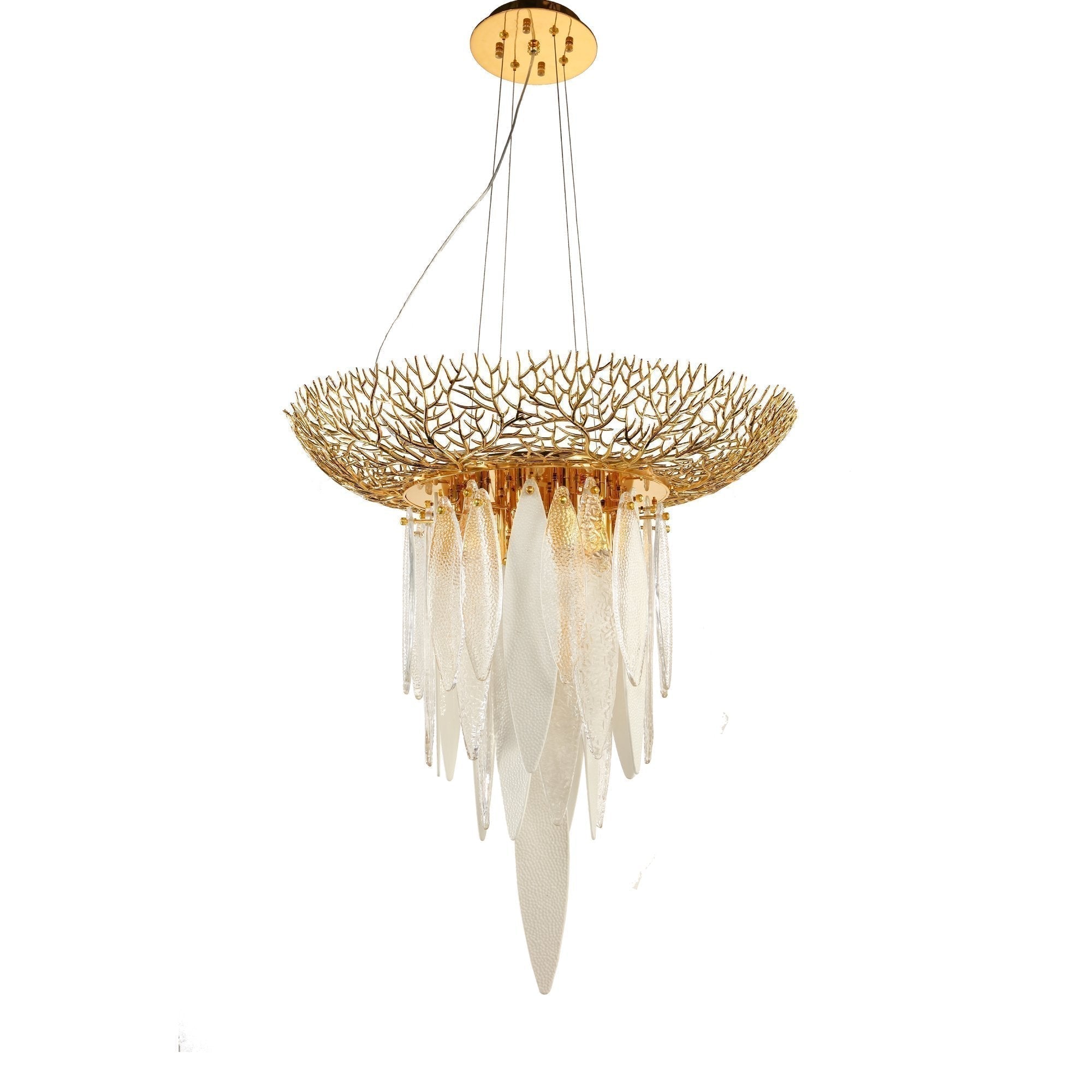 Natalie Branching Chandelier - 27"W x 25"HJoyfuzzy