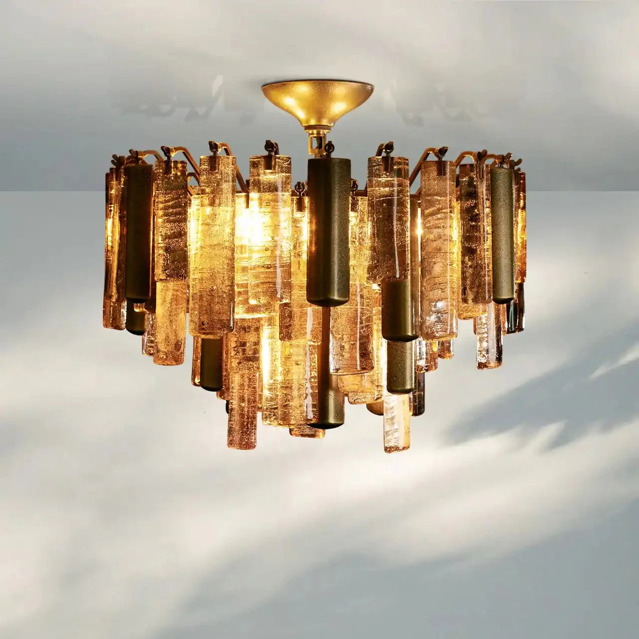 Neve Flush Mount - BrassJoyfuzzy