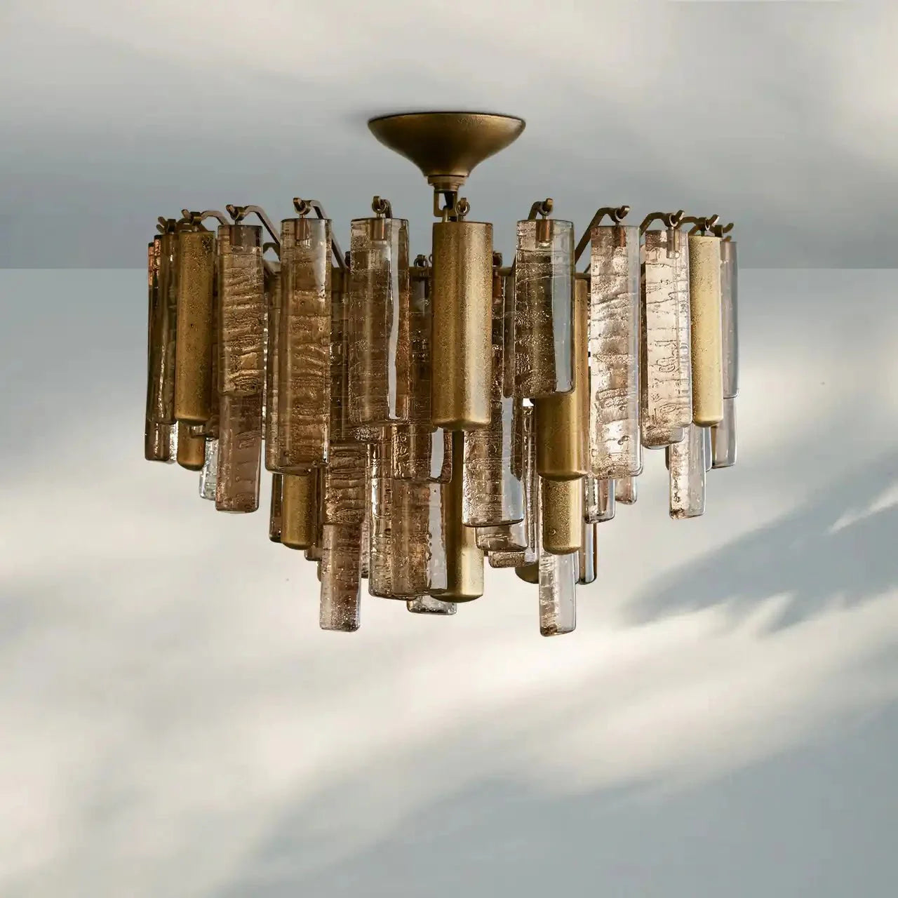 Neve Flush Mount - BrassJoyfuzzy