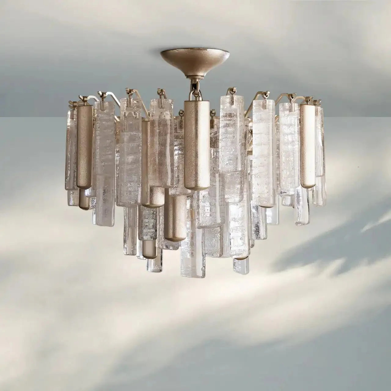 Neve Flush Mount - ChampagneJoyfuzzy