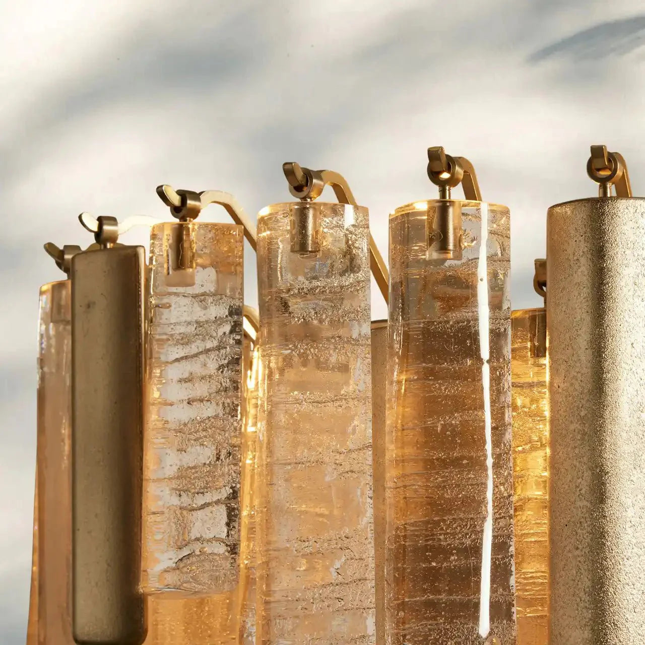 Neve Linear Chandelier - ChampagneJoyfuzzy