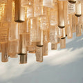 Neve Round Chandelier - BrassJoyfuzzy
