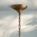 Neve Round Chandelier - BrassJoyfuzzy