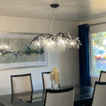 New Luxury Branch Crystal Pendant Chandelier Designer Creative Art Dining Room/Living Room Light Fixture - L74.8