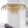 New Luxury Branch Crystal Pendant Chandelier Designer Creative Art Dining Room/Living Room Light Fixture - L102.4