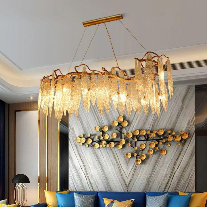 Niagara Branch Chandelier - L 59″(150cm) x W 23.6″(60cm) x H 25.6″(65cm)Joyfuzzy
