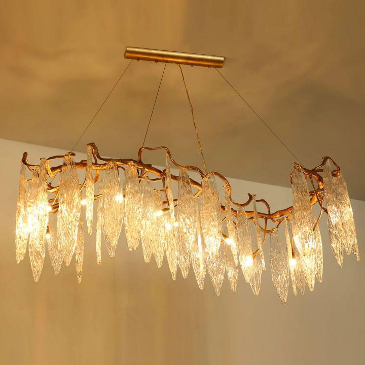 Niagara Branch Chandelier - L 59″(150cm) x W 23.6″(60cm) x H 19.7″(50cm)Joyfuzzy