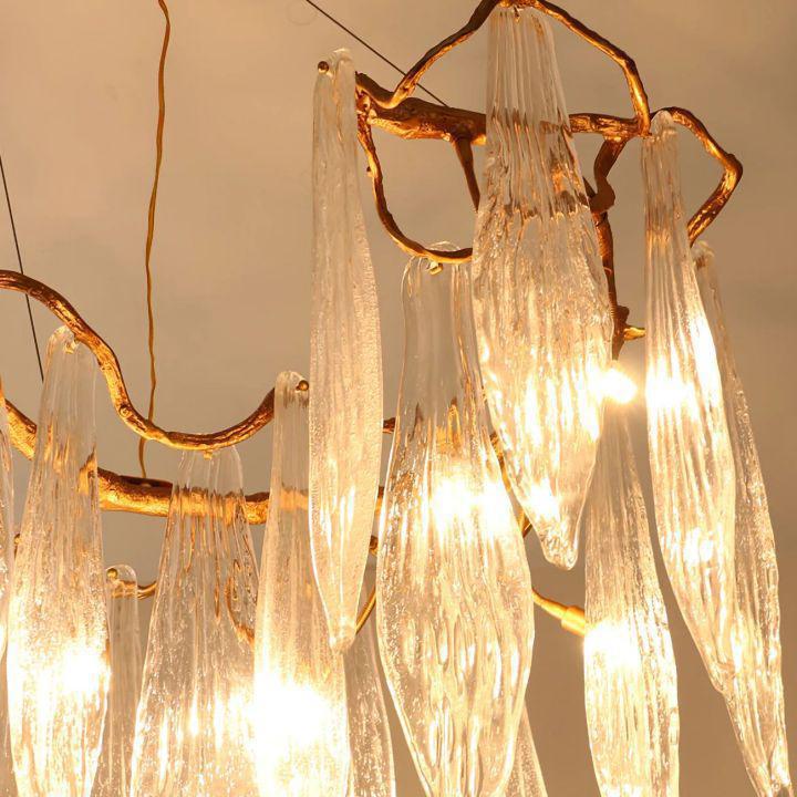 Niagara Branch Chandelier - L 59″(150cm) x W 23.6″(60cm) x H 19.7″(50cm)Joyfuzzy