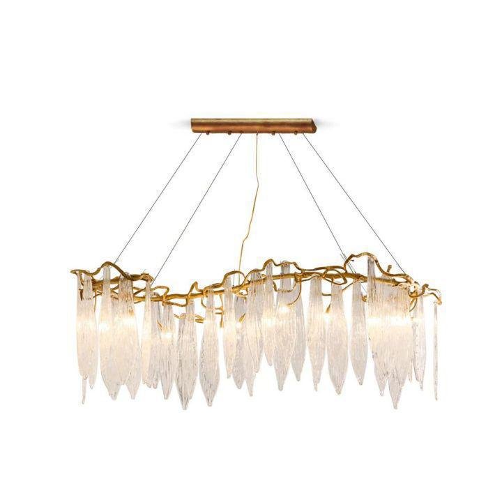Niagara Branch Chandelier - L 59″(150cm) x W 23.6″(60cm) x H 25.6″(65cm)Joyfuzzy