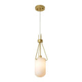 Nina Modern Alabaster Pendant Light, Alabaster Pendant Lamp Besides Bed - AJoyfuzzy