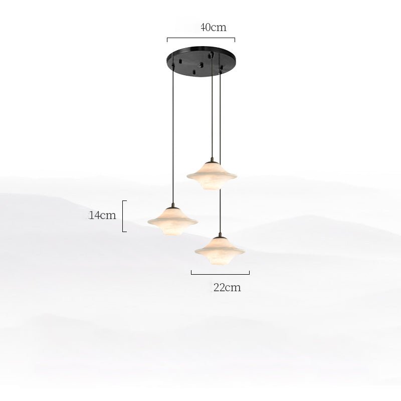 Nordic Creative Minimalist Luxury Alabaster Pendant Lamp - LargeJoyfuzzy