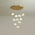 Orlani Bloom Cascade Stairs Chandelier - Joyfuzzy