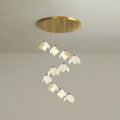 Orlani Bloom Cascade Stairs Chandelier - Joyfuzzy