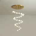 Orlani Bloom Cascade Stairs Chandelier - Joyfuzzy
