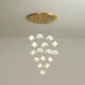 Orlani Bloom Cascade Stairs Chandelier - Joyfuzzy