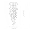 Orlani Bloom Cascade Stairs Chandelier - Joyfuzzy