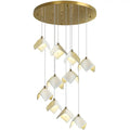 Orlani Bloom Cascade Stairs Chandelier - Joyfuzzy