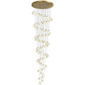 Orlani Bloom Cascade Stairs Chandelier - Joyfuzzy