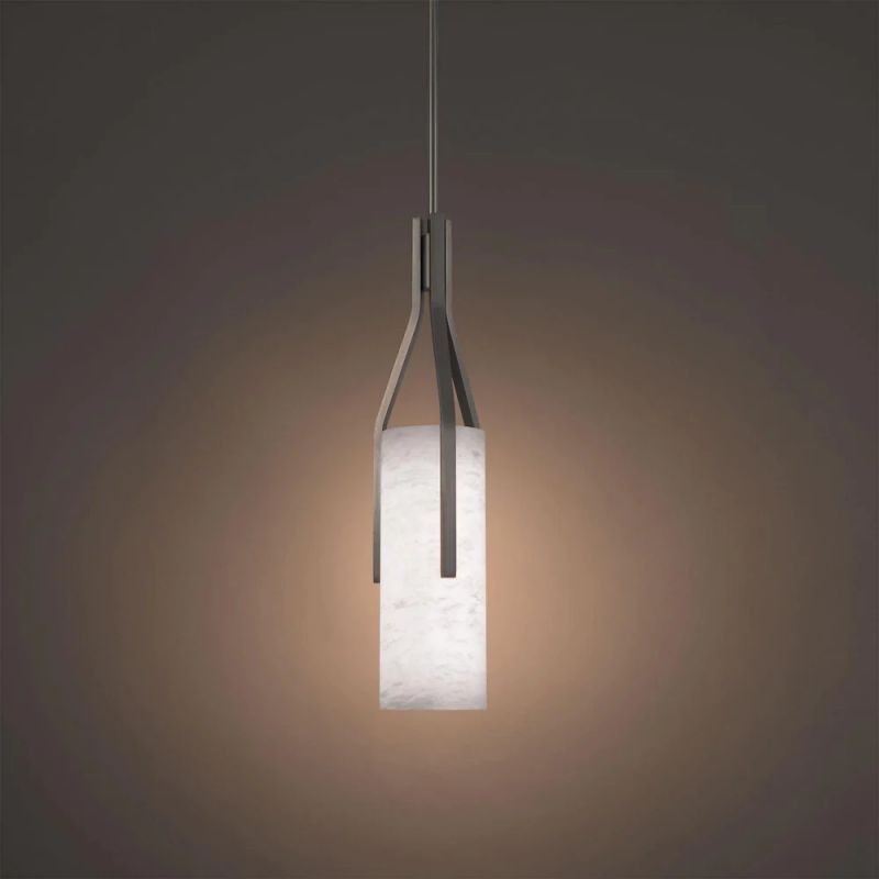 Paisley Alabaster 22in LED Pendant Lamp for Kitchen Island