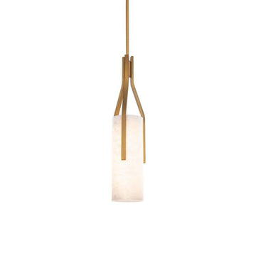 Paisley Alabaster 22in LED Pendant Lamp for Kitchen Island
