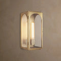 Palladian Outdoor Sconce Brass