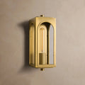 Palladian Outdoor Sconce Brass