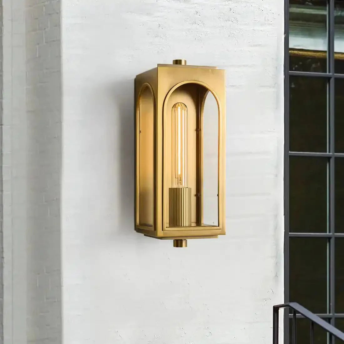 Palladian Outdoor Wall Sconce - Joyfuzzy