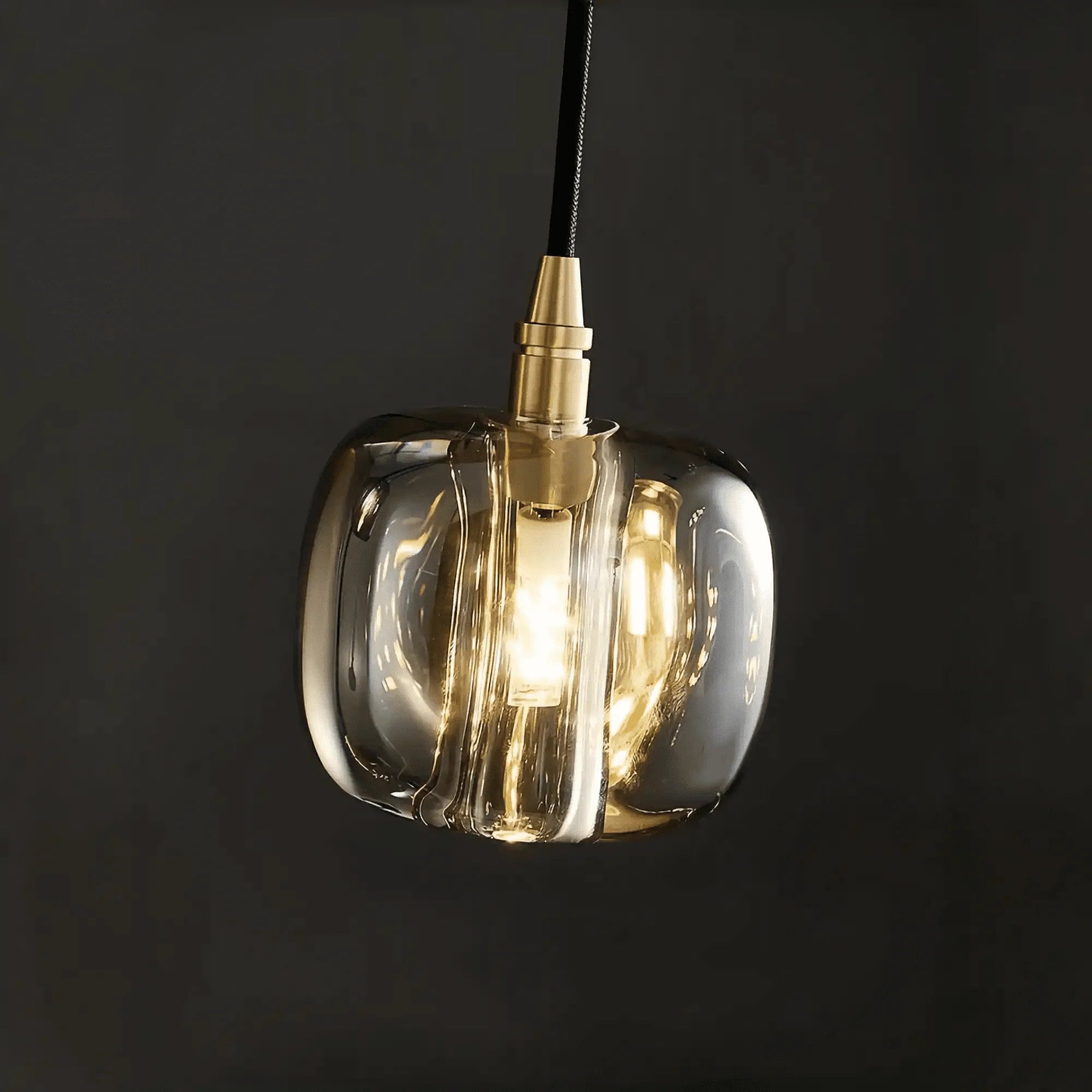Post - modern Extra - long Pendant Light Fixtures for Staircase/High - ceiling Space/Foyer - 10 Lights: D15.8"AmberWarm LightJoyfuzzy