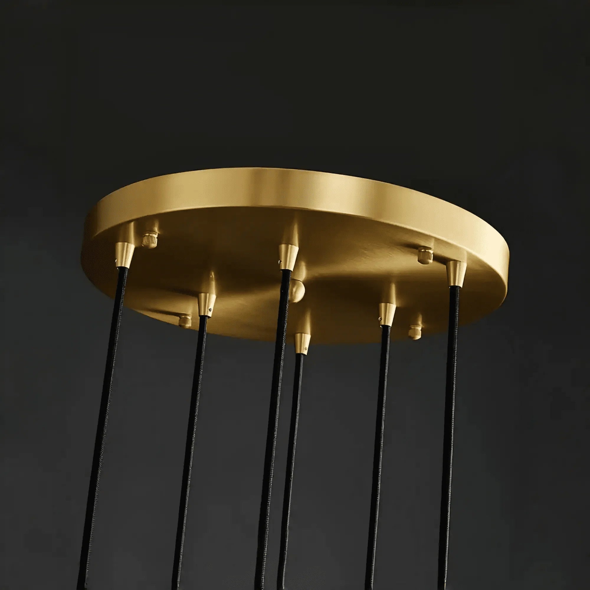 Post - modern Extra - long Pendant Light Fixtures for Staircase/High - ceiling Space/Foyer - 10 Lights: D15.8"AmberWarm LightJoyfuzzy