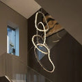 Primary Crystal 5 Rings Chandelier - Joyfuzzy