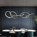Primary Crystal 5 Rings Chandelier - Joyfuzzy